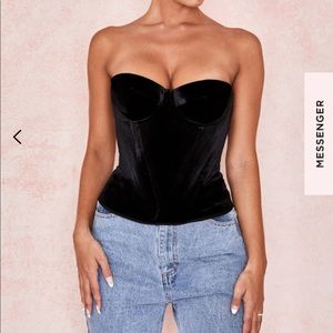 House of cb jessamine corset top